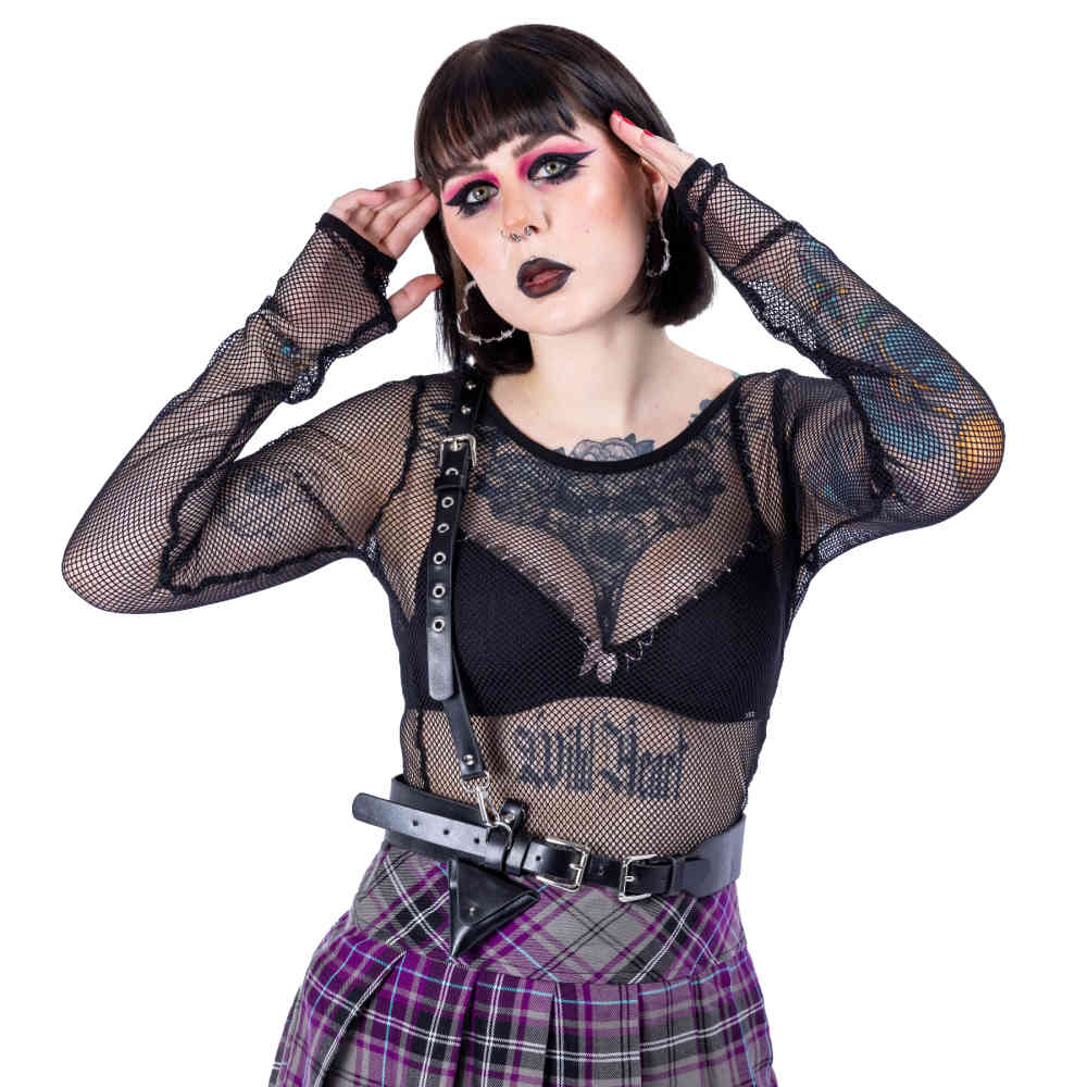Vixxsin - Deviant Taille riem - Zwart